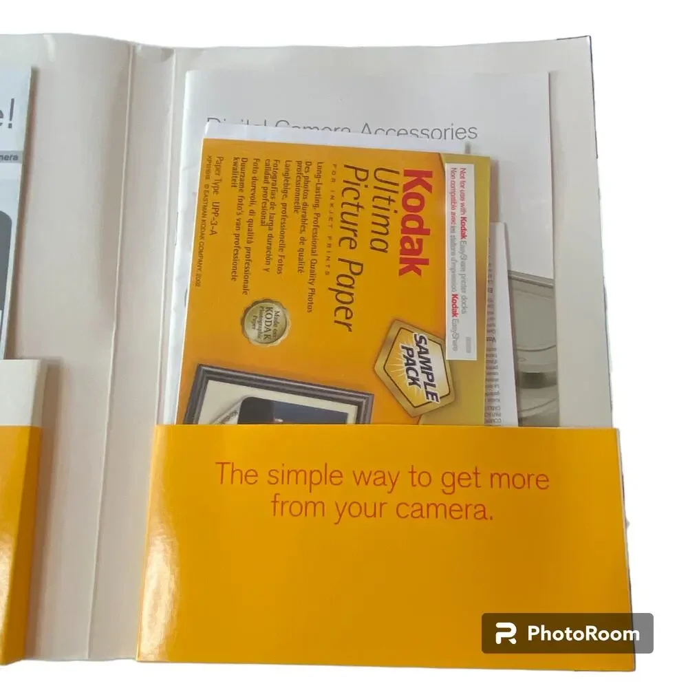 Kodak Easy Share DX6340 Film Camera Zoom Digital 2003 Tested Disc Manual